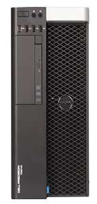 Dell T5610 tower workstation front elevation