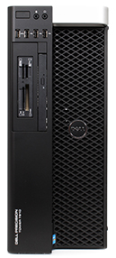 Dell T7810 tower workstation front elevation