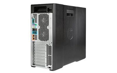 hp z840 tower workstation rear detail