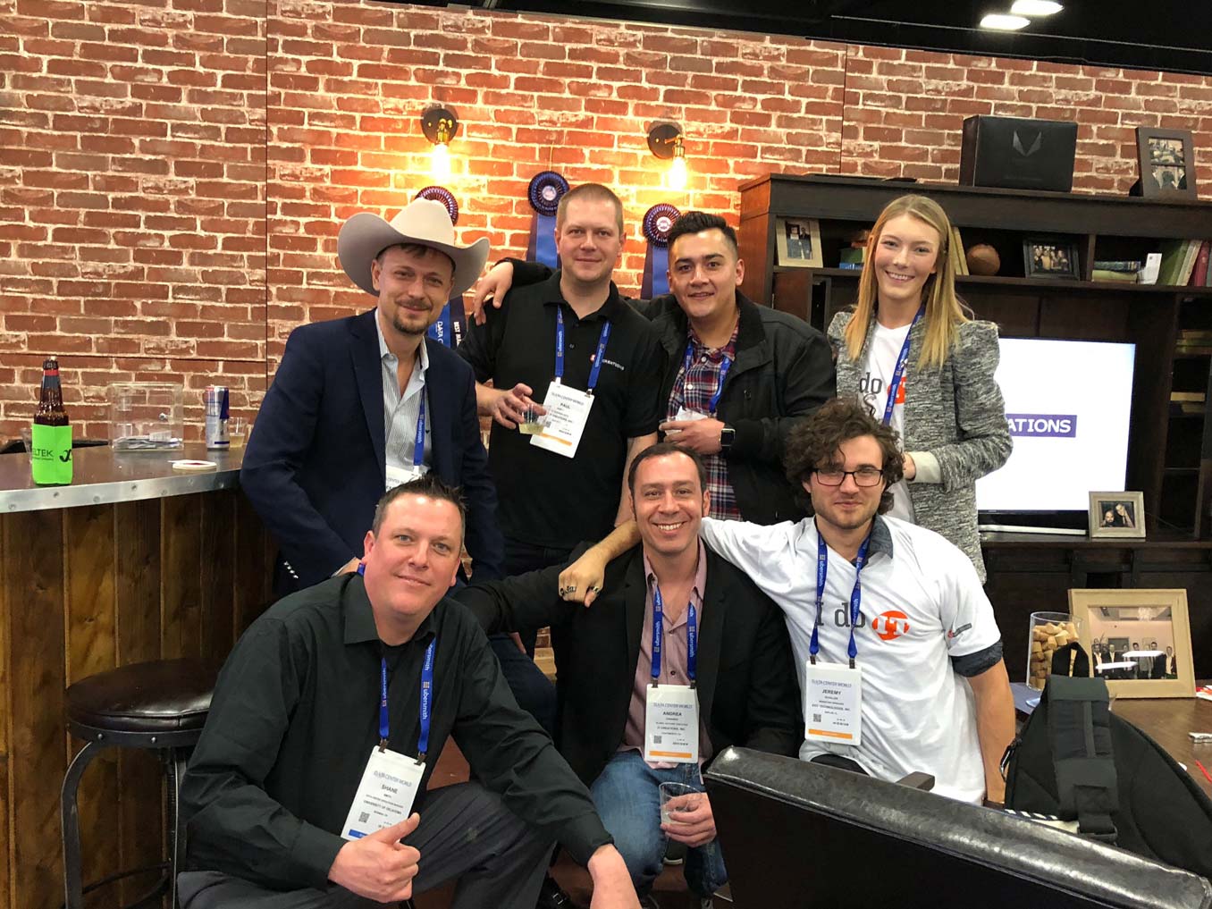 Group picture at Data Center World 2018