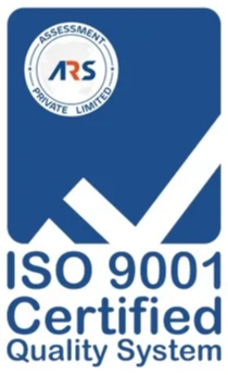 ISO 9001 Certified Quality System