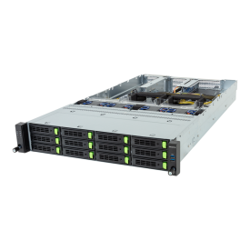 Gigabyte R284-SF0 AI, AI Training, AI Inference, Visual Computing, HPC, Networking, Hybrid/Private Cloud Server R284-SF0-AAL1