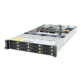 Gigabyte R284-A93 AI, AI Training, AI Inference, Visual Computing, HPC, Networking, Hybrid/Private Cloud Server R284-A93-AAS1