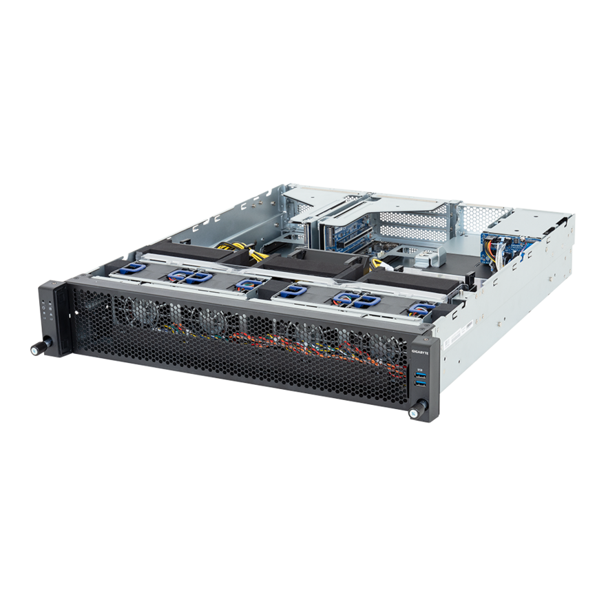 Gigabyte E263-Z34 AI, AI Training, AI Inference, Visual Computing