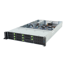 Gigabyte R264-SG2 AI, AI Training, AI Inference, Visual Computing, HPC, Networking, Hybrid/Private Cloud Server R264-SG2-AAS1