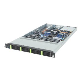 Gigabyte R164-SG6 AI, AI Training, AI Inference, Visual Computing, Networking, Hybrid/Private Cloud Server R164-SG6-AAJ1