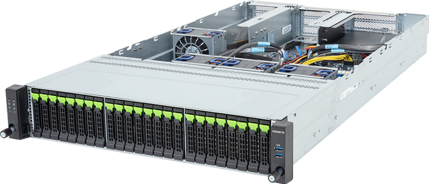 Gigabyte R263-ZG2 AI, AI Inference, Visual Computing, Networking