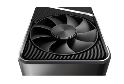 Nvidia GeForce RTX 3070 Ti GPU fan