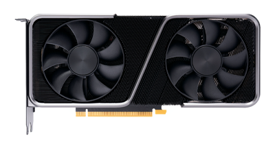 Nvidia GeForce RTX 3070 GPU front