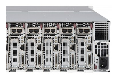 Supermicro MicroCloud SuperServer 5037MC-H8TRF rear