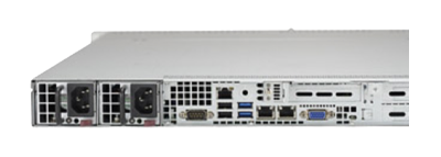 Supermicro SuperServer 510P-WTR rear view
