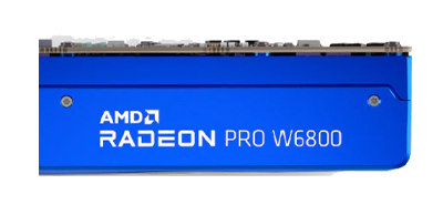 AMD Radeon PRO W6800 GPU front