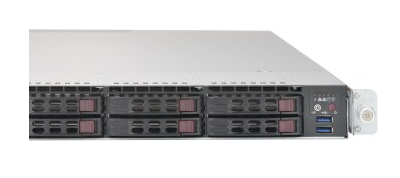 SuperServer 1028U-E1CR4+ front panel Supermicro 1028U-E1CR4+ front