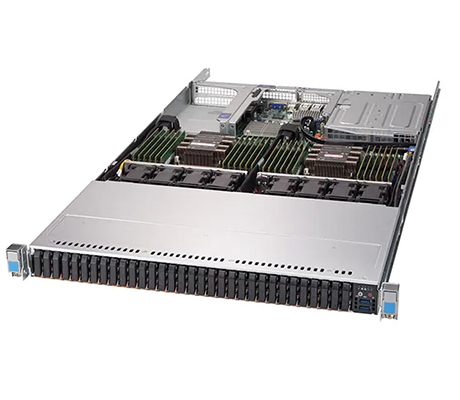Supermicro 1029P-NES32R front of server