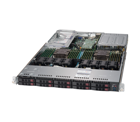 SuperMicro SuperServer 1029U-E1CR4 side view