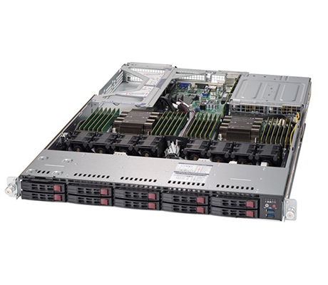 SuperMicro SuperServer 1029U-E1CRTP2 side view