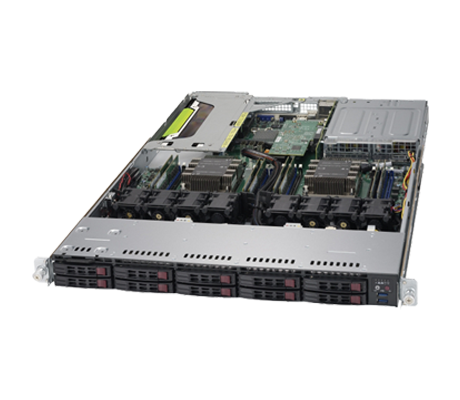 SuperMicro SuperServer 1029UX-LL1-S16 side view
