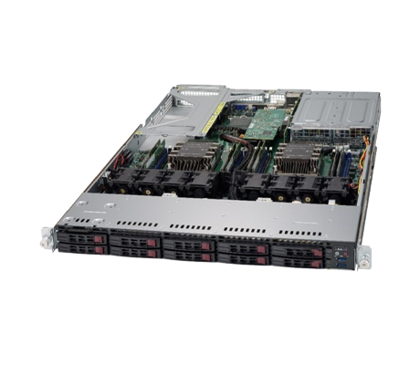 SuperMicro SuperServer 1029UX-LL3-C16 side view