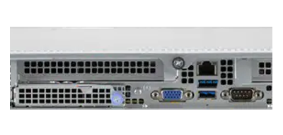 Supermicro 1114CS-TNR rear of system