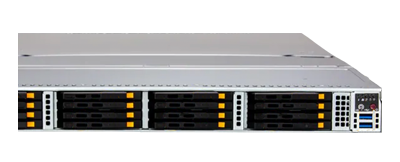 Supermicro Storage 1115S-NE316R front of system