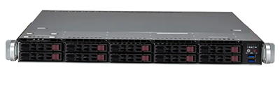 Supermicro SuperServer 111E-WR front detail