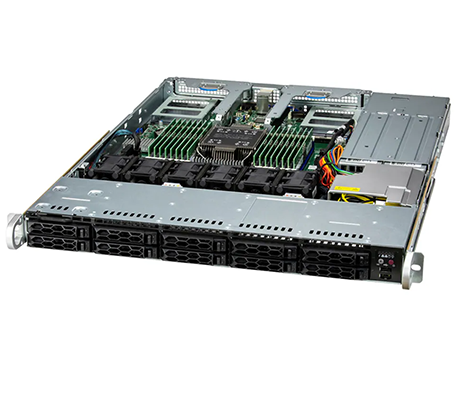 Supermicro 111C-NR side view