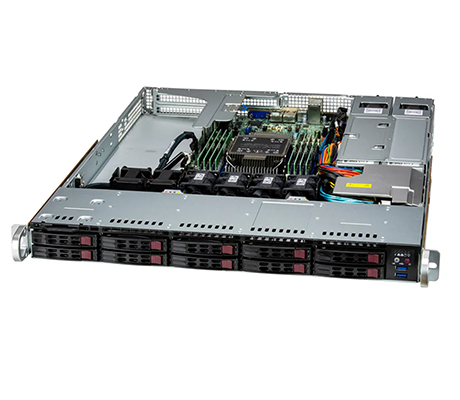 Supermicro 111E-WR side view