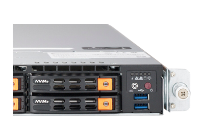 Supermicro A+ 1123US-TN10RT front panel
