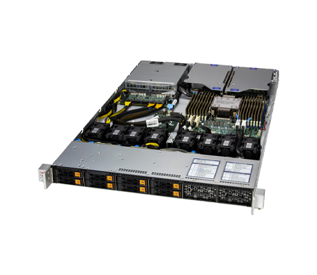 Supermicro CloudDC SuperServer 112C-TN side view