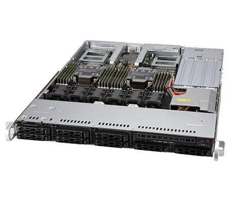 Supermicro 120C-TR front of server