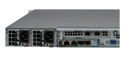 Supermicro 121C-TN2R rear PSUs Supermicro CloudDC SuperServer 121C-TN2R PSUs
