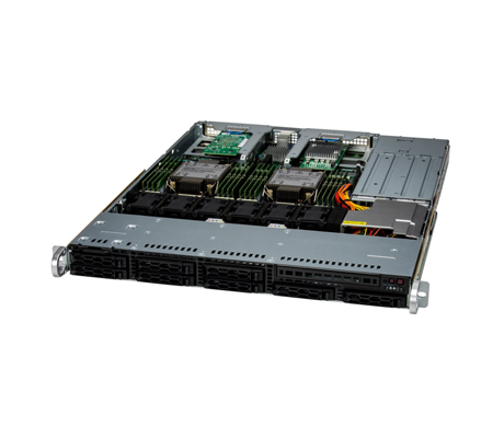 Supermicro CloudDC 121C-TN2R front of server