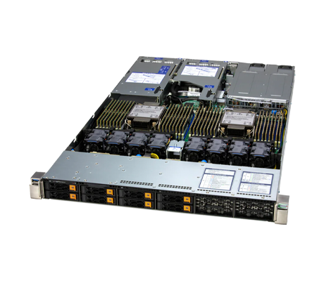 Supermicro 122H-TN side view