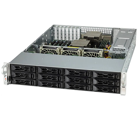 Supermicro 2024S-TR side view