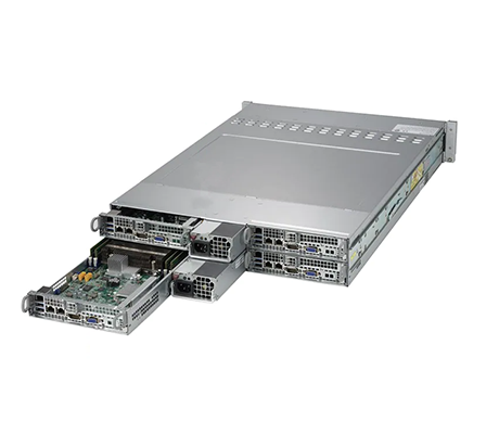 Supermicro 2028TR-HTFR front of server
