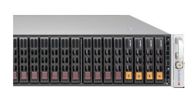Supermicro SuperServer 2028U-E1CNRT+ rear panel