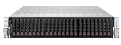 Supermicro SuperStorage 2029P-E1CR48H front detail view