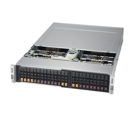 SuperMicro BigTwin SuperServer 2029BT-DNC0R side view