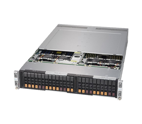 SuperMicro BigTwin SuperServer 2029BT-HNTR side view
