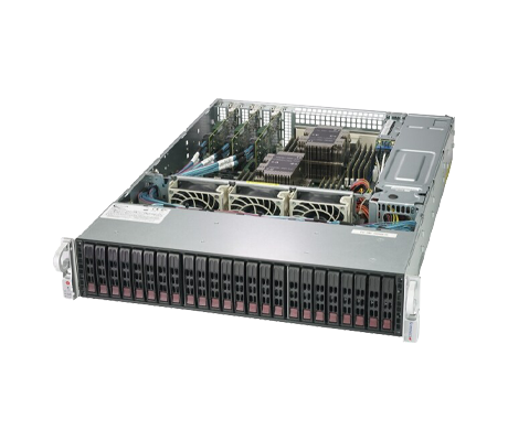 Supermicro SuperStorage 2029P-ACR24L side view