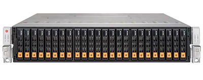 Supermicro SuperStorage 2029P-DN2R24L front view