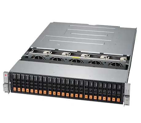 Supermicro 2029P-DN2R24L front of server