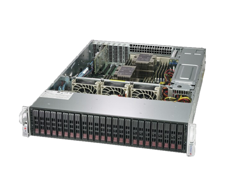 Supermicro SuperStorage 2029P-E1CR24H side view