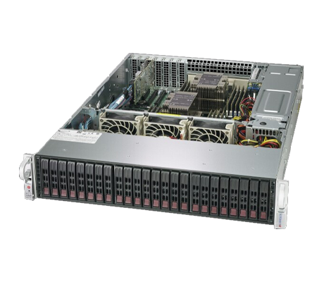 Supermicro SuperStorage 2029P-E1CR24L side view