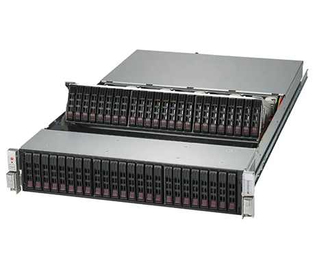 Supermicro 2029P-E1CR48H front of server