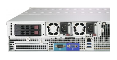 Supermicro SuperStorage 2029P-E1CR48L rear server detail SuperStorage 2029P-E1CR48L detail