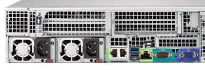 Supermicro SuperServer 2029U-E1CRTP rear