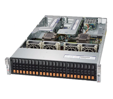 SuperMicro SuperServer 2029U-TN24R4T side view