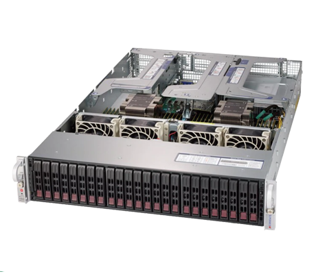 SuperMicro SuperServer 2029U-TR4T side view