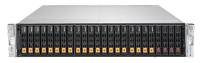 Supermicro SuperServer 2029UZ-TN20R25M front of system Supermicro 2029UZ-TN20R25M front